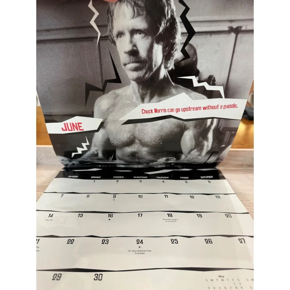 Chuck Norris 2015 16-Month‎ Wall Calendar Trends International Collectible Meme